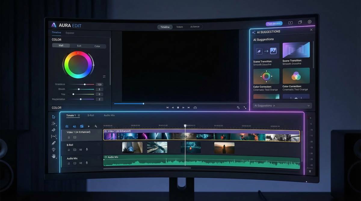 香蕉漫画AI视频创作工具界面